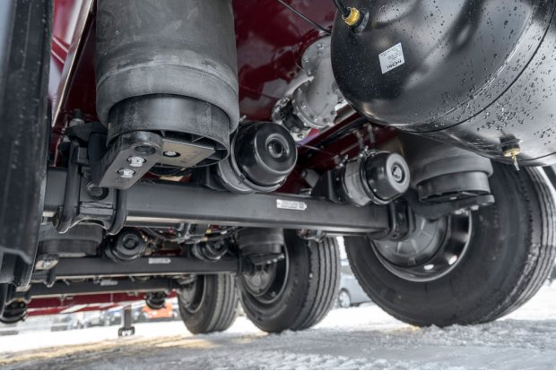 Пневматическая подвеска полуприцепа