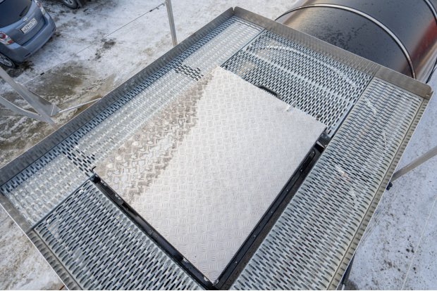 Площадка обслуживания цистерны