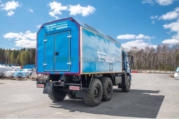 ПАРМ-02Т с токарным станком Камаз 43118-46