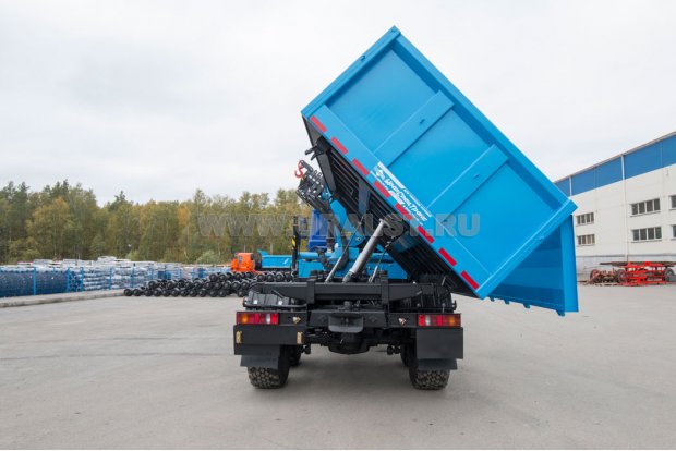 Самосвал АС 7-10 с КМУ ИМ-180-05 УСТ 5453 Урал 4320-4971-80