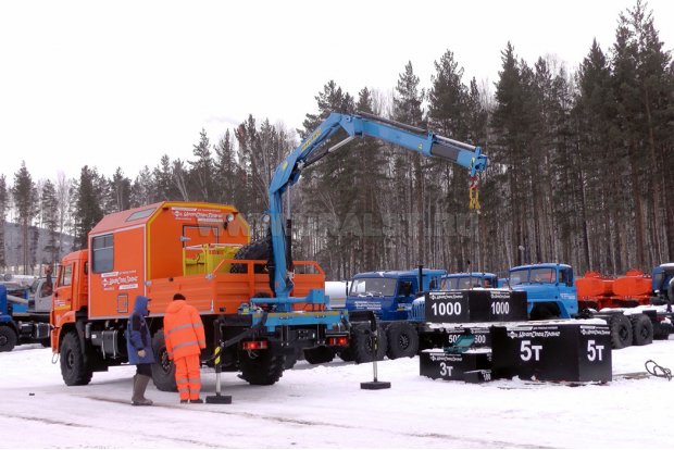Камаз АРОК 43502-45 с крано-манипуляторной установкой ИМ-55
