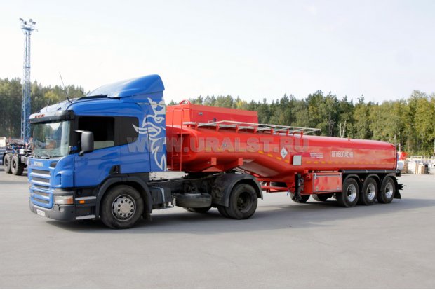 ППЦ 28Б-32Л (SAF) УСТ-94651 + Седельный тягач SCANIA