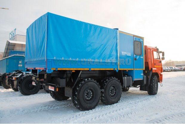  ГПА 6+2 откр. УСТ 5453 Камаз 43118, сп.м +Тент