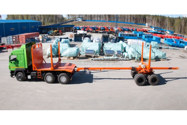 Лесовоз МАЗ для перевозки леса