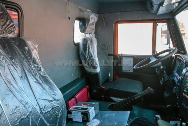 Кабина водителя