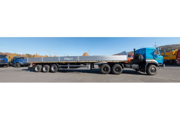 Полуприцеп бортовой ППБ 30Б-32Л-14 УСТ 9465, алюминиевые борта