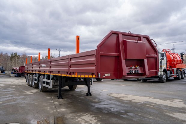 Полуприцеп бортовой ППБ 40Б-42ЛЛ-14К SEVEREST ССУ 1200