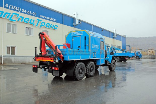 Урал АНРВ УСТ-5453 4320-72М с КМУ Palfinger PK-4501