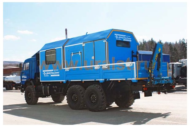 Камаз АРС с КМУ ИМ-20