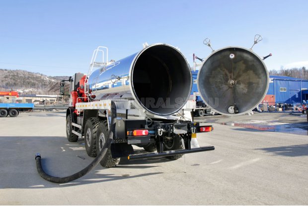 АКН-11-ОД ВК УСТ-5453 IVECO-AMT Карго(CARGO) с открытым днищем