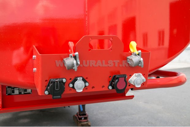 Разъемы для соединения электросистемы и пневмосистемы полуприцепа и тягача