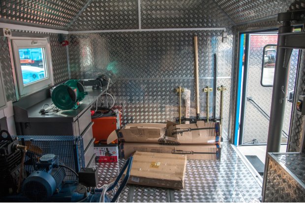 Ремонтный отсек Камаз ПАРМ