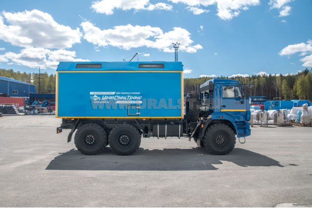 ПАРМ-02Т с токарным станком Камаз 43118-46