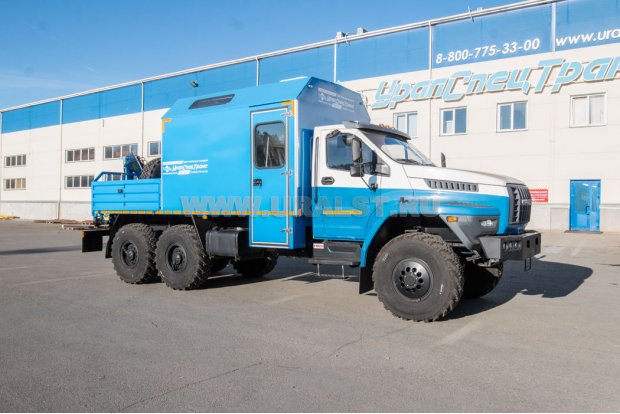 Автофургон АРОК с КМУ ИМ-20 УСТ 5453 Урал 4320-72Е5Г38 NEXT