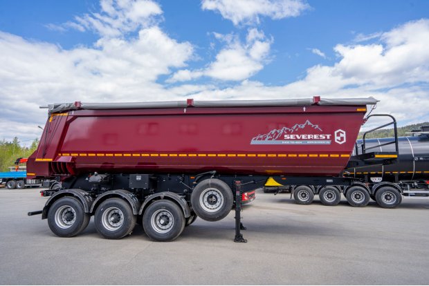 Полуприцеп самосвал ППС 34-32Л BPW SEVEREST высота ССУ 1450 мм