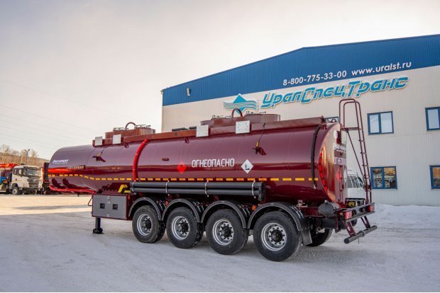 Полуприцеп-цистерна ППЦ 32К-42ЛЛ-4 SEVEREST высота ССУ 1150 мм