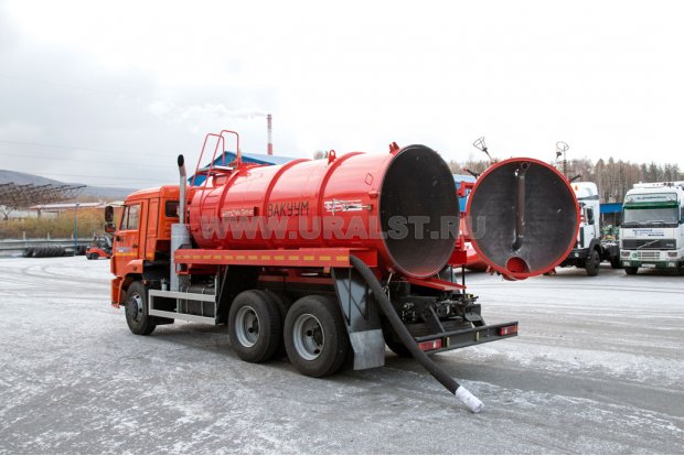 Автоцистерна МВ-11-ОД КО УСТ-5453 с открывающимся днищем