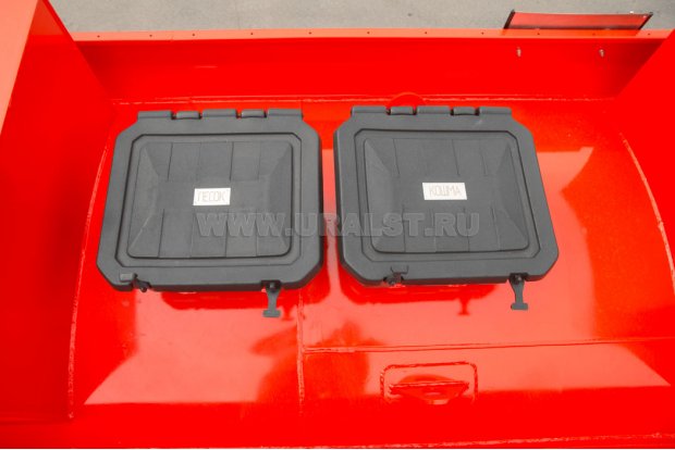 Ящики для песка и кошмы