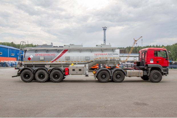 Полуприцеп цистерна ППЦ 28К-32-3НУ BPW УСТ 9465 насос 