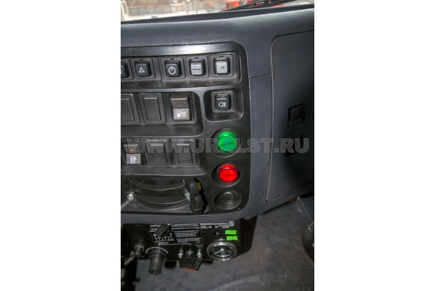 Управление насосной установкой в кабине водителя