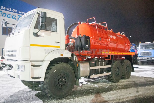 Вакуумная машина МВ-9+1-ОД PNR УСТ-5453 Камаз 43118-50