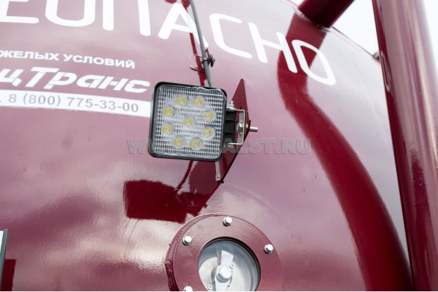 Освещение на цистерне