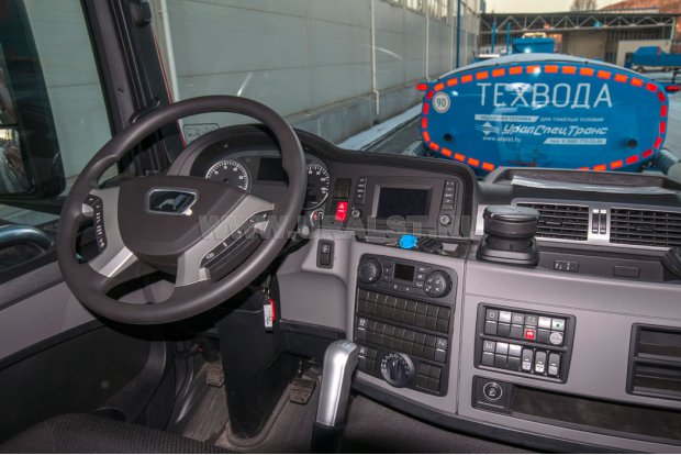 Кабина водителя