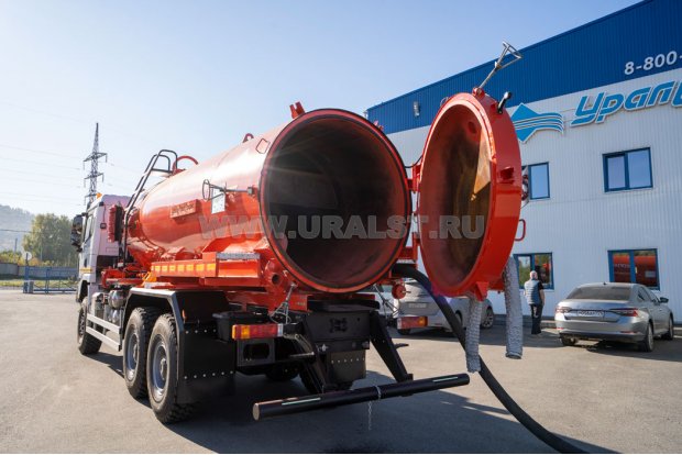 АКН-14Т ОД КО-510 УСТ 5453 SHACMAN SX32586V385 6х6, шины 14 R20 КБ 4575мм ДОПОГ