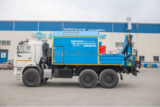 ПАРМ с КМУ ИМ-95 УСТ 5453 Камаз 43118-50 сп. м.