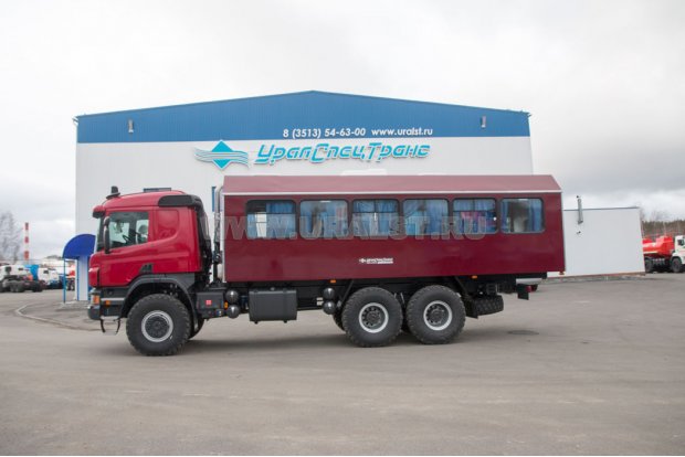 Вахтовый автобус УСТ-5453 28 мест Scania 43118