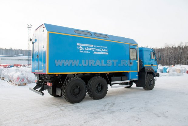 Маслостанция УСТ-5453 на шасси Урал 4320-80Е5