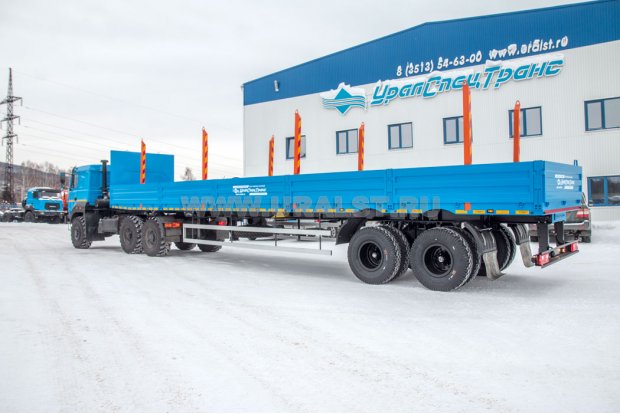 Полуприцеп бортовой ППБ 30Б-24Д-14К BPW