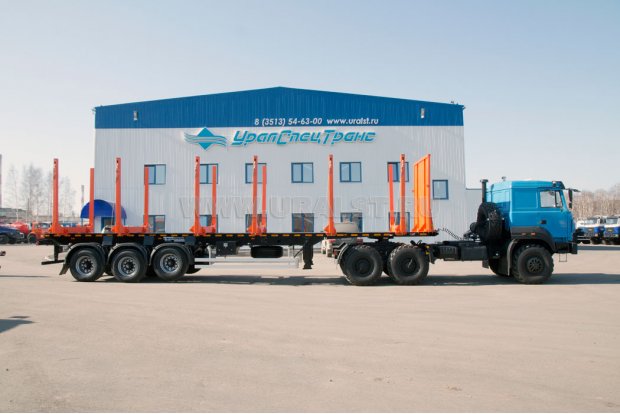 Полуприцеп сортиментовоз ППСВ 35Б-32-12