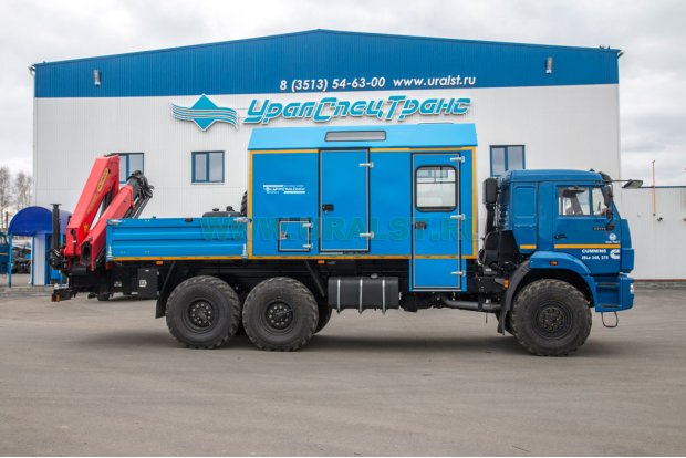 Камаз ПАРМ 43118-RR с КМУ РК-15500D