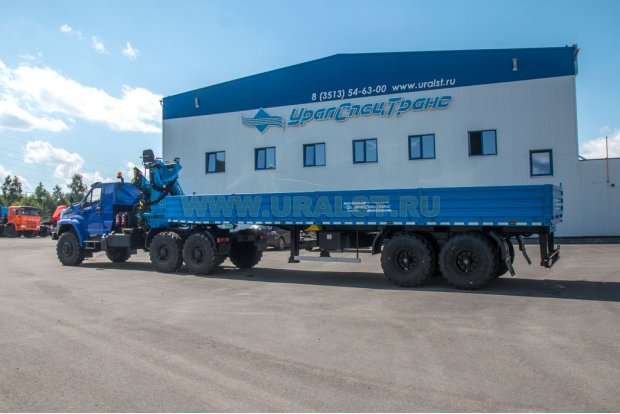 Тягач Урал NEXT с КМУ ИМ-150
