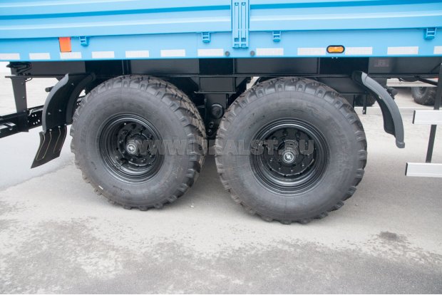 Оси полуприцепа