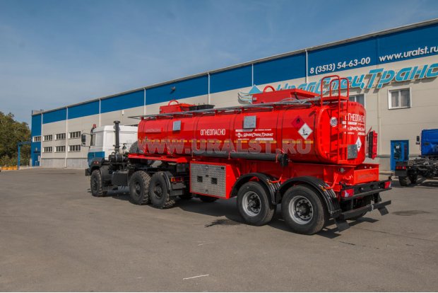 Полуприцеп цистерна ППЦ 22П-21-2Н УСТ 9465 рамная, насос