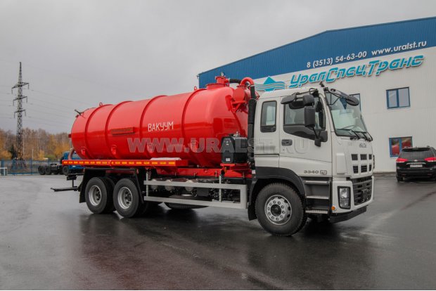 Машина вакуумная МВ-19 PNR-124 ISUZU CYZ52Q-514 (навесное оборудование)