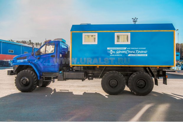 Транспортно-бытовая машина ТБМ УСТ-54534В на шасси Урал 4320-74Е5Г38 NEXT