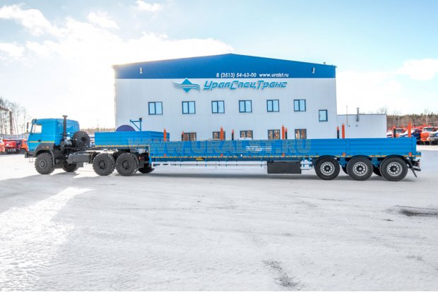 Полуприцеп бортовой контейнеровоз ППК 35ЛР-31-12КБ BPW УСТ 9465 2Х1С, 1Х1А 