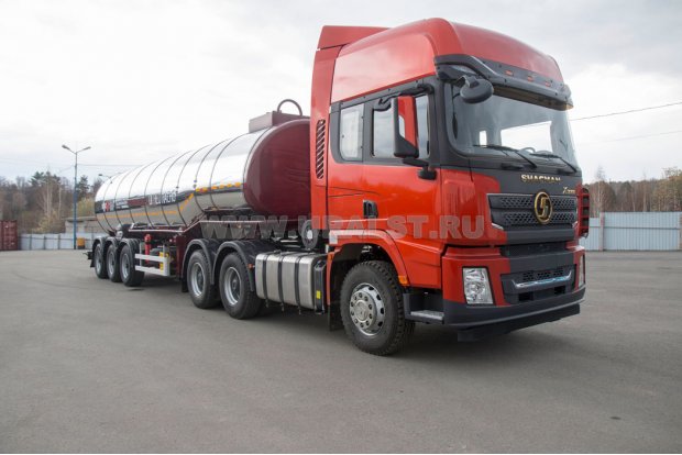 Седельный тягач SHACMAN SX42584V324 + Полуприцеп цистерна  ППЦН 30КТ-32ПТ УСТ 9465