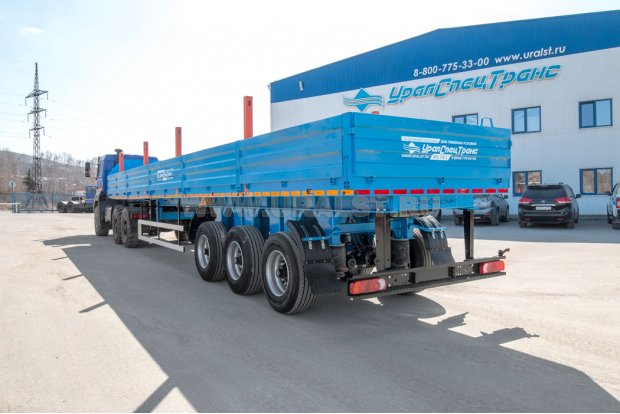 Полуприцеп бортовой ППБ 30Б-32-14К УСТ 9465 ССУ 1530