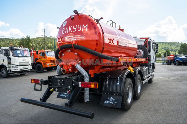  МВ-10 КО-505 УСТ 5453 SHACMAN SX32586V385 6х6, шины 315/80 R22.5, КБ 4575 мм ревизионный люк 