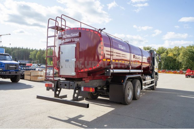 АЦПТ-18-3Н УСТ 5453 FAW 3250 (6х6) КБ 4800, насос, нерж/ЛКП