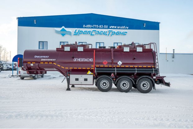 Полуприцеп-цистерна ППЦ 28К-32Л-4Р BPW SEVEREST 