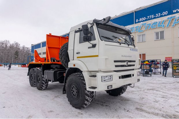 Трубовоз ТПВ УСТ 5453 Камаз 43118