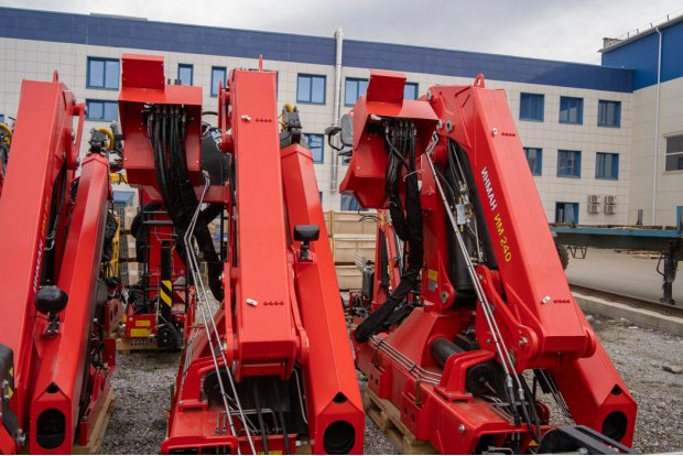 Крано-манипуляторная установка ИМ-240 верхнее управление