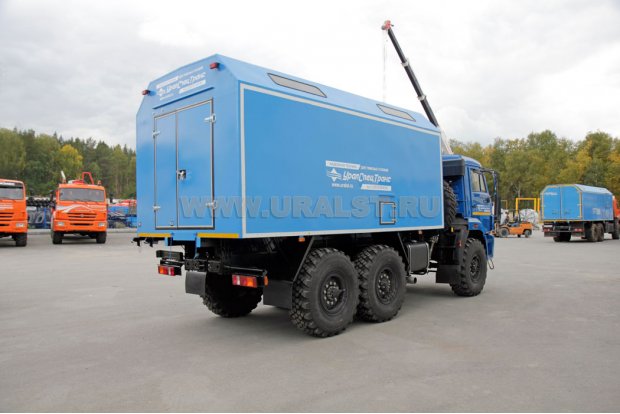 ПАРМ-02Т УСТ-54535 Камаз 5350-42 с токарным станком