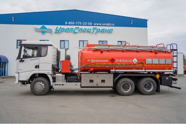 Автотопливозаправщик АТЗ-17-4Р, УСТ 5453, SHACMAN SX32586V384 6х4