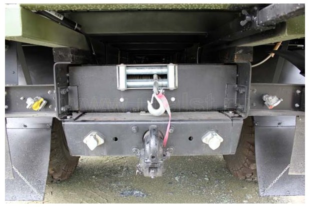 Задняя тяговая лебедка